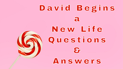 David Begins a New Life Questions & Answers