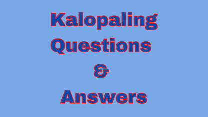 Kalopaling Questions & Answers