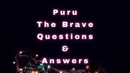 Puru The Brave Questions & Answers