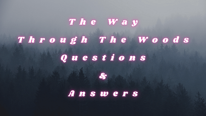 The Way Through The Woods Questions & Answers