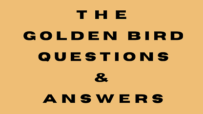 The Golden Bird Questions & Answers