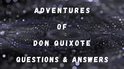Adventures of Don Quixote Questions & Answers