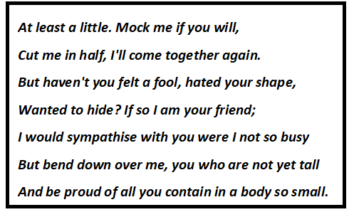 The Earthworm’s Monologue Explanation