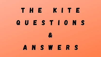 The Kite Questions & Answers
