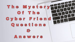 The Mystery Of The Cyber Friend Questions & Answers - WittyChimp