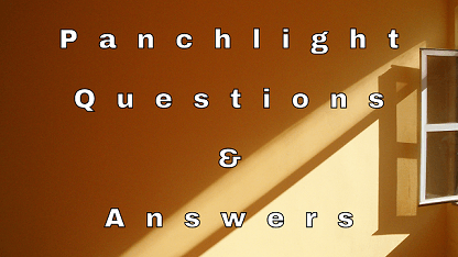 Panchlight Questions & Answers