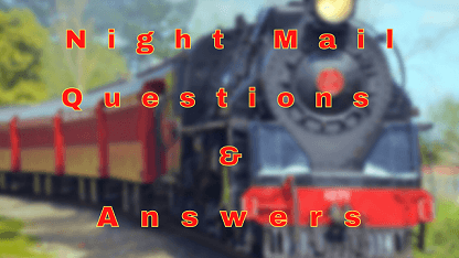 Night Mail Questions & Answers