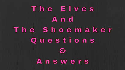 The Elves and The Shoemaker Questions & Answers