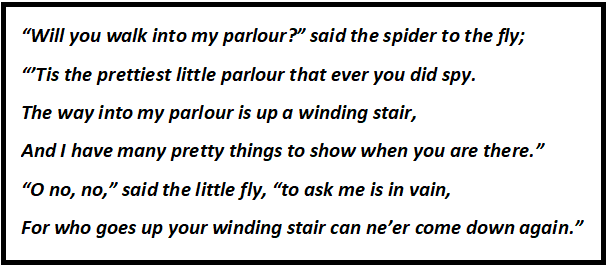 The Spider And The Fly Questions & Answers