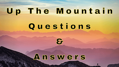 Up The Mountain Questions & Answers