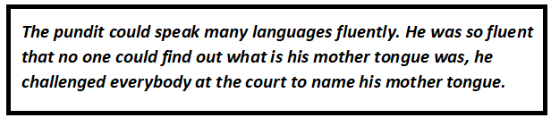 Mother Tongue Questions & Answers