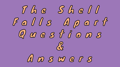 The Shell Falls Apart Questions & Answers