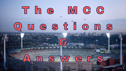 The MCC Questions & Answers