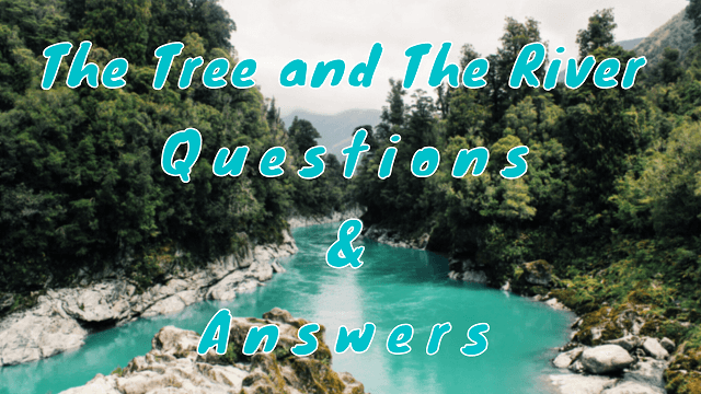 The Tree and The River Questions & Answers