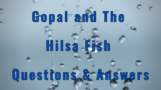 Gopal and The Hilsa Fish Questions & Answers