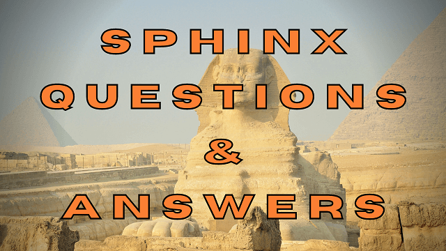 Sphinx Questions & Answers