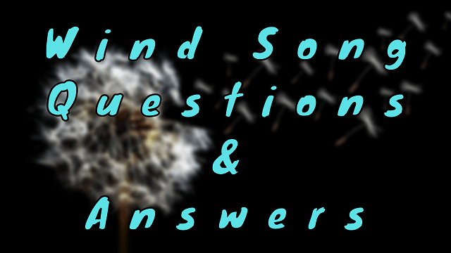 Wind Song Questions & Answers
