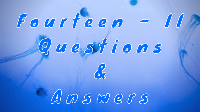 Fourteen - II Questions & Answers