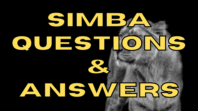 Simba Questions & Answers