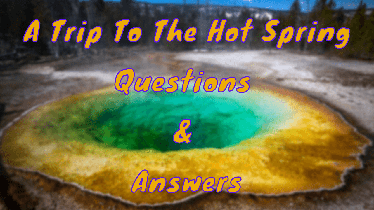 A Trip To The Hot Spring Questions & Answers