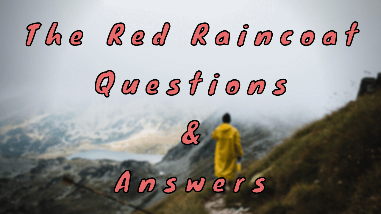 The Red Raincoat Questions & Answers WittyChimp