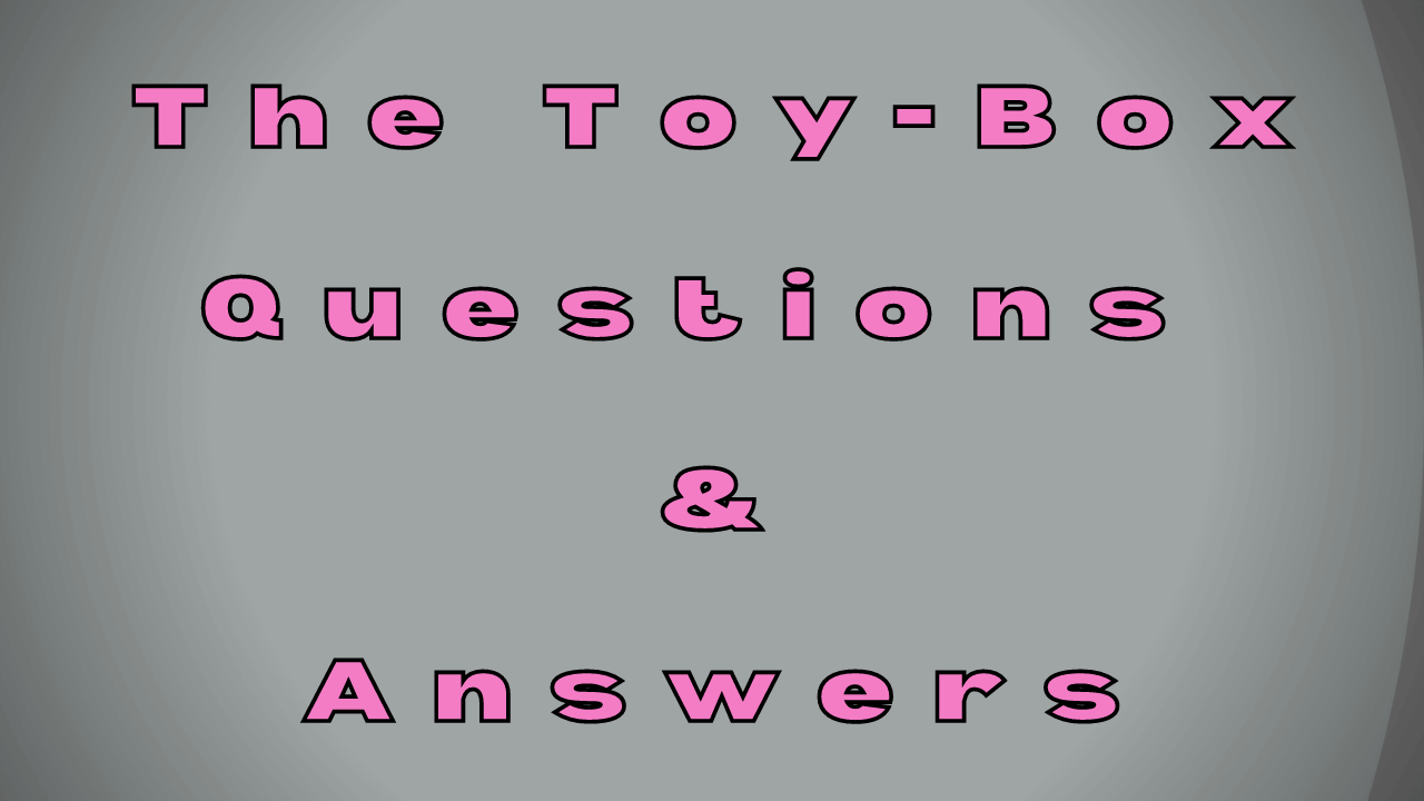 The ToyBox Questions & Answers WittyChimp