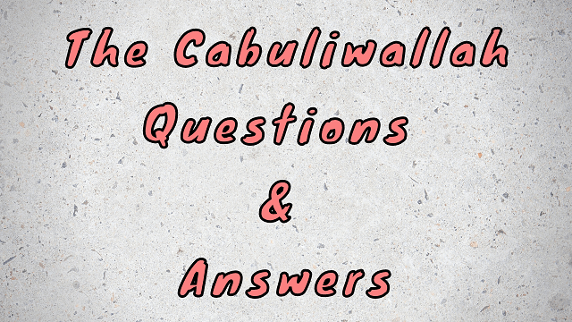 the cabuliwallah