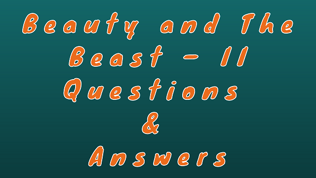 Beauty and The Beast – II Questions & Answers
