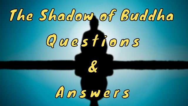 The Shadow of Buddha Questions & Answers
