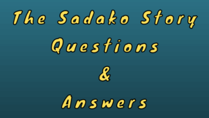 The Sadako Story Questions & Answers - WittyChimp