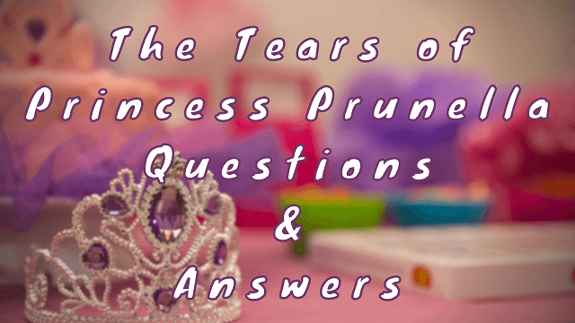 The Tears of Princess Prunella Questions & Answers