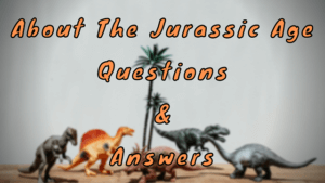 About The Jurassic Age Questions & Answers - WittyChimp