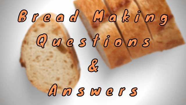 Bread Making Questions & Answers
