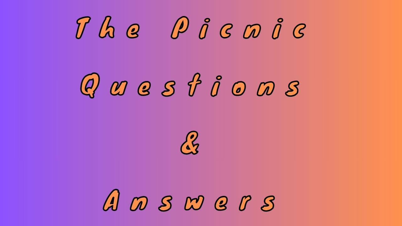 The Picnic Questions & Answers