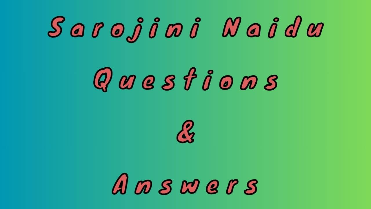 the call of spring by sarojini naidu questions and answers