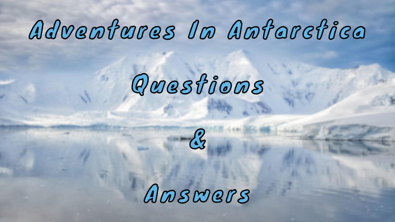 Adventures In Antarctica Questions & Answers